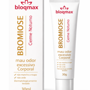 Bloqmax creme noturno bromiose 30ml bromidrose axilas e virilhas