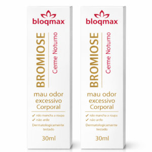 Bloqmax bromiose Creme Antiodor Excessivo Axilas - Bromidrose Kit 2un