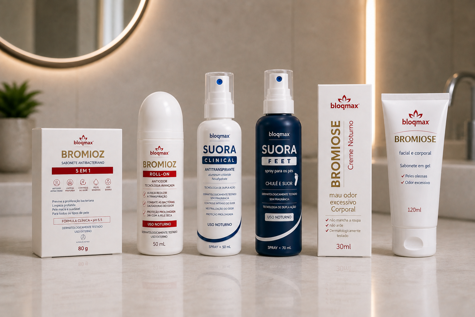 Kit Protocolo Completo Odor e Suor